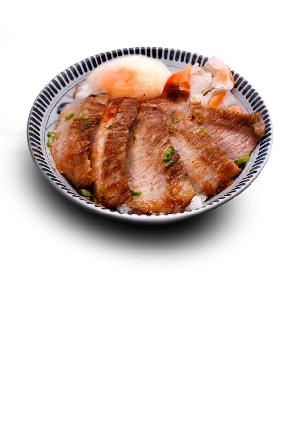 Gochi-So Shokudo Iberico Pork Jowl Don with Egg